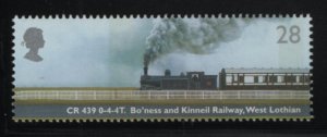 Great Britain 2004 MNH Sc 2173 28p CR 439 0-4-4T, Bo'ness and Kinneli railway