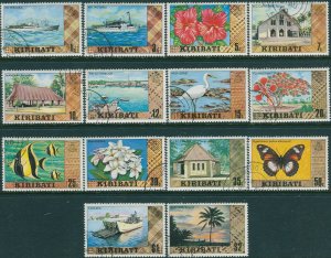 Kiribati 1980 SG121-134 Scenes to $2 no wmk FU