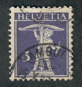 Switzerland #147 used single