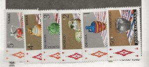 ROMANIA Sc 3504-9 NH issue of 1988 - JARS