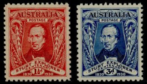 Australia 104-5 MNH Captain Charles Sturt