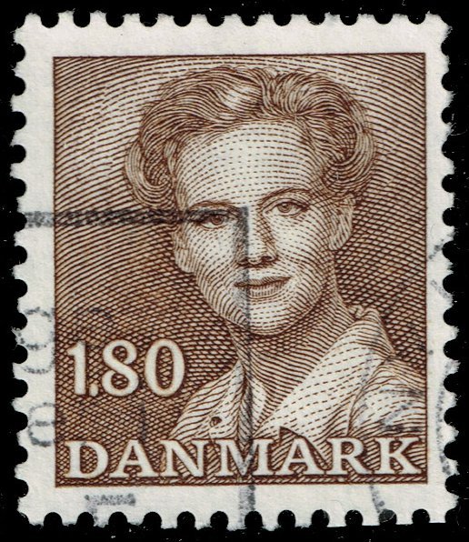 Denmark #702 Queen Margrethe II; Used (3Stars)