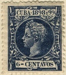 CUBA #166, UNUSED MINT HINGED - 1898 - CUBA1321