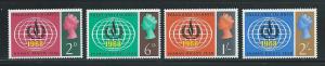 Falkland Islands 162-5 1968 Human Rights set MNH