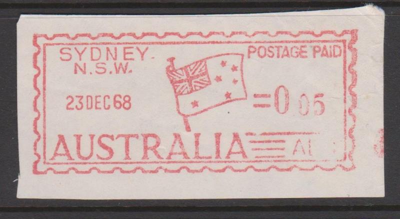 Australia 1968 Meter Postage