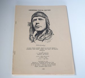 Lindbergh Postal History V.Samuelson Airmail Cover Catalog Printed Publication