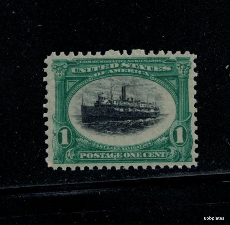 BOBPLATES US #294 Pan American Single VF NH SCV=$45