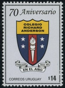 Uruguay #2012 Richard Anderson College 14p Postage Stamp Latin America 2003 MLH