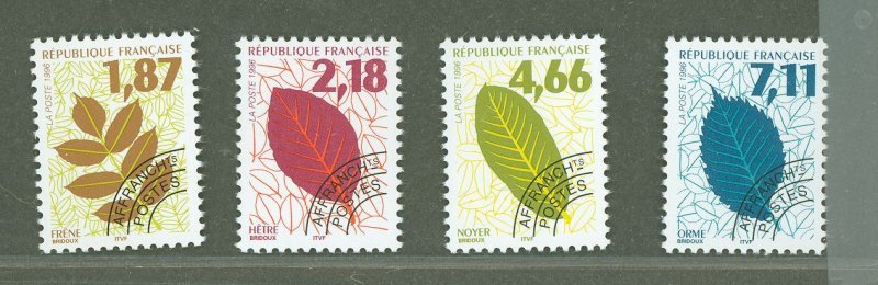 France #2517-2520  Single (Complete Set) (Flora)