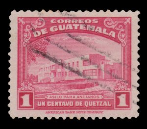 GUATEMALA STAMP 1942 SCOTT # 305. USED. # 5