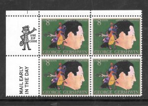#1484 MNH Zip & Mail Early Block of 4