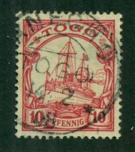 Togo 1900 #9 U SCV(2024)=$1.50