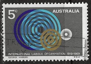 Australia ~ Scott # 461 ~ Used ~ ILO