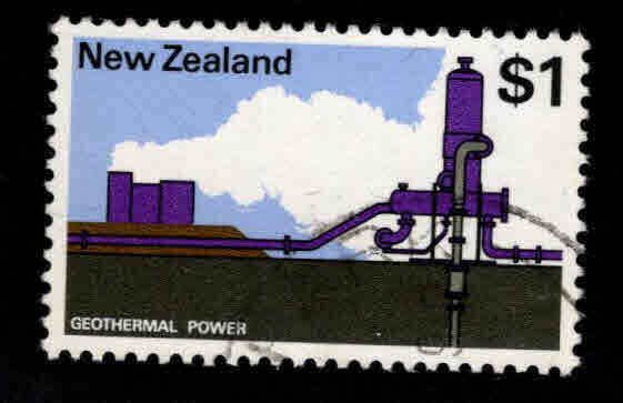 New Zealand Scott 457 Used Geothermal  stamp