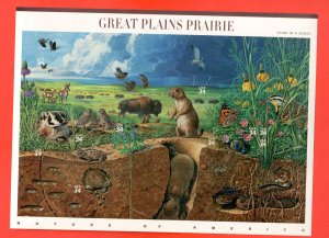 3506  Great Plains   Sheet  34¢ FACE $3.40  MNH 2001