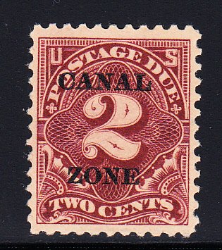 US Canal Zone #J13 F-VF OG Scarce stamp!