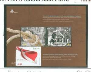 Portugal #501-502 Mint (NH) Souvenir Sheet (Scouts)