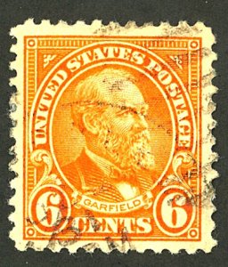 U.S. #558 USED