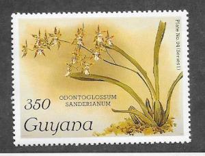 GUYANA Orchid Sc#1161 Mint Never Hinged