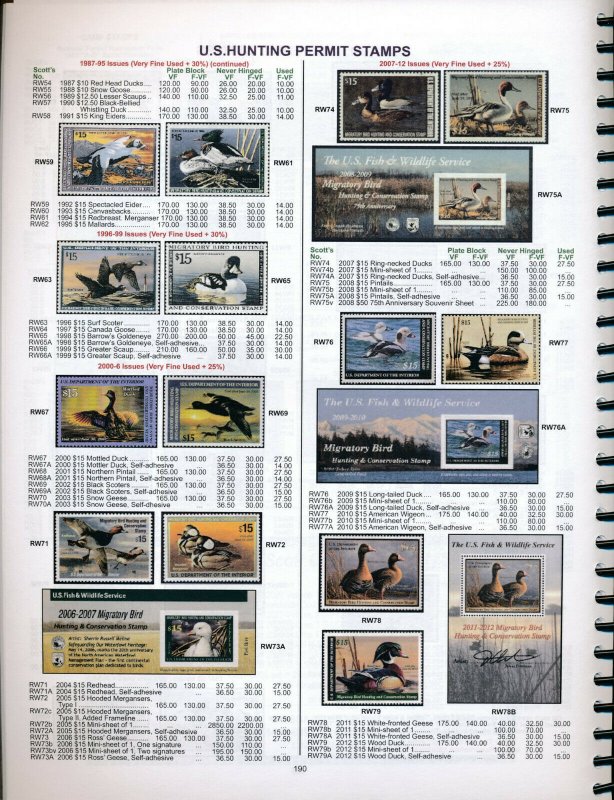 BROOKMAN 2020 Catalog of US Canada & United Nations Stamps - PRICE GUIDE / Book