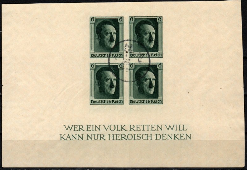 Germany #B103  F-VF Used CV $22.50 (X7049L)