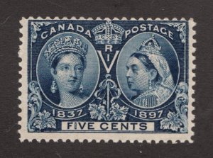 1897 Canada 5¢ Queen Victoria Diamond Jubilee #54 Stamp - MNH