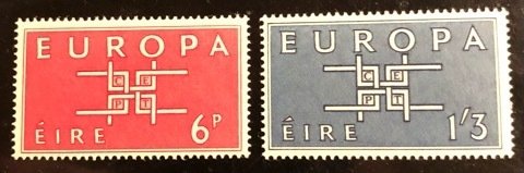 Ireland Scott# 188-189 VF NH Unused set Europa Cat. $6.75