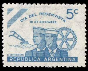 Argentina - SC 522 - Day of Reservists - MLH - 1944