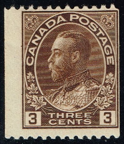 Canada #134 King George V; Unused (2Stars)