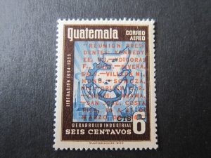 Guatemala 1963 Sc C266 John F Kennedy set MNH