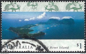 AUSTRALIA 1996 $1 Multicoloured, Natural and Cultural Heritage-Lord Howe Isla...