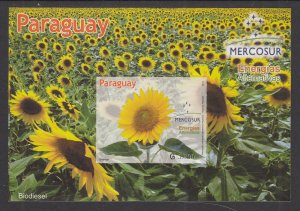 Paraguay 2961 Flower Souvenir Sheet MNH VF