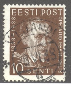 Estonia, Sc #140, Used