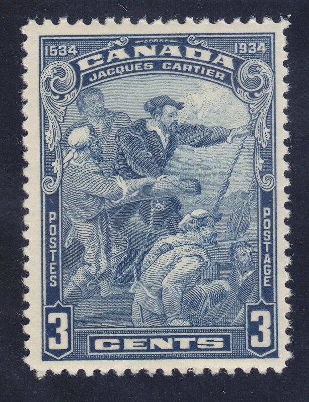 Canada 208 MNH OG 1934 Cartier's Arrival at Quebec Issue Very Fine