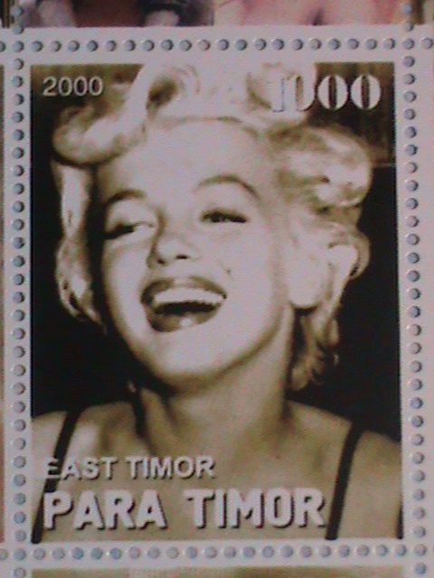 COLORFUL SEXY MARILYN MONROE MINT MINI SHEET.FROM TIMOR