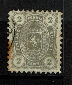 Finland SC# 17, Used, Top Thin, Visible Tone Spot - Lot 070217