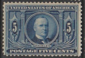 U.S. Scott #326 McKinley - Louisiana Purchase Stamps - Mint Single - IND