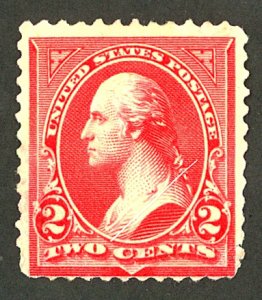 U.S. #252 MINT NG