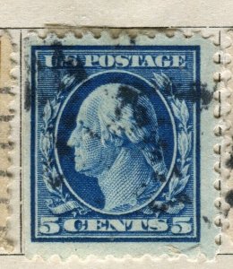 USA; 1908 early Presidential series issue fine used definitive 5c. value