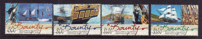 Pitcairn Is.-Sc#600-3- id12-unused NH set-Ships-2004-