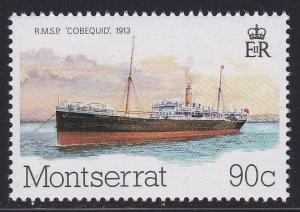 Montserrat # 540, Packet Boat Cobequid, NH