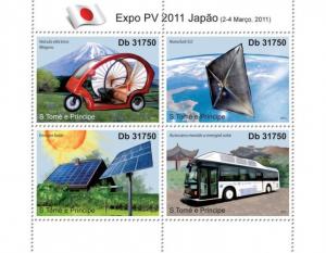 SAO TOME E PRINCIPE 2011 SHEET EXPO JAPAN st11208a