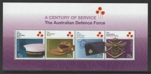 AUSTRALIA SGMS4274 2014 THE AUSTRALIAN DEFENCE FORCE MNH