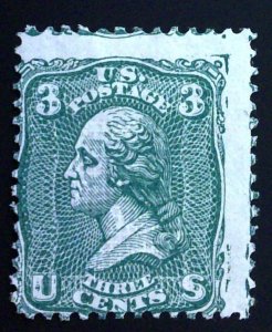 Scott #79-E25m - 3c Green - NG - Lithographic Essay - Grill Points Up