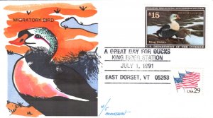 #RW58 King Eiders Faith FDC