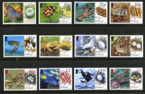 ASCENSION  924-35 MNH SCV $44.40 BIN $22.50