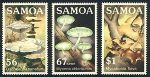 HALF-CAT BRITISH SALE: SAMOA #645-48 Mint NH