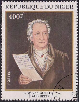 Niger 578 J.W. von Goethe (1749-1832) 1982