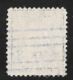 405 1 cent SUPERB LOGO CANCEL Washington, Green Stamp used VF