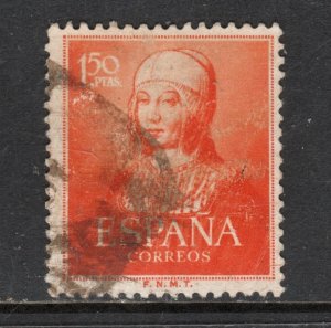 Spain Scott#  784  used  singles